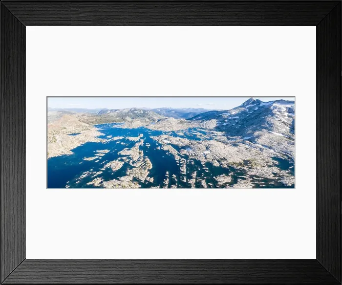 Framed Print : The Sierra Nevada mountain range in California is made up of 100 million year old granite peaks that were sculpted by glaciers over geologic time Framed Print : The Sierra Nevada mountain range in California is made up of 100 million year old granite peaks that were sculpted by glaciers over geologic time