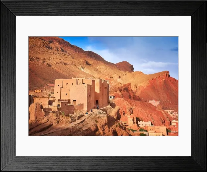 Framed Print : Dades Valley, High Atlas Mountains, Morocco, Africa Framed Print : Dades Valley, High Atlas Mountains, Morocco, Africa