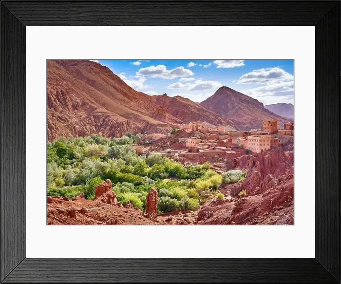 Framed Print : Dades Valley, High Atlas Mountains, Morocco, Africa Framed Print : Dades Valley, High Atlas Mountains, Morocco, Africa