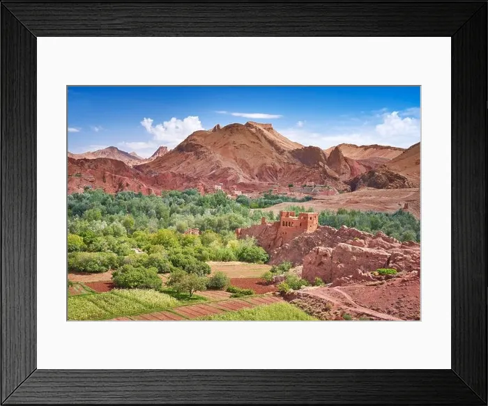 Framed Print : Dades Valley, High Atlas Mountains, Morocco, Africa Framed Print : Dades Valley, High Atlas Mountains, Morocco, Africa