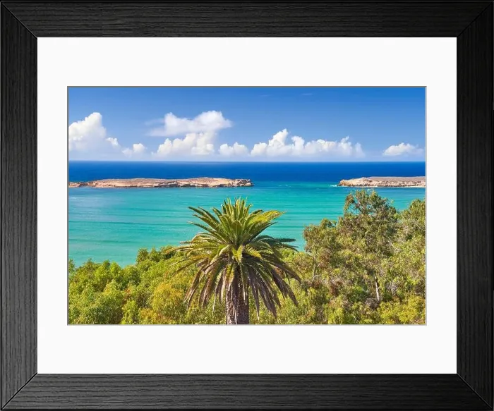 Framed Print : View of the Oualidia Bay, Oualidia, Morocco, Africa Framed Print : View of the Oualidia Bay, Oualidia, Morocco, Africa