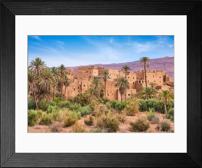 Framed Print : Tinghir, Todra Valley, Morocco, Africa Framed Print : Tinghir, Todra Valley, Morocco, Africa