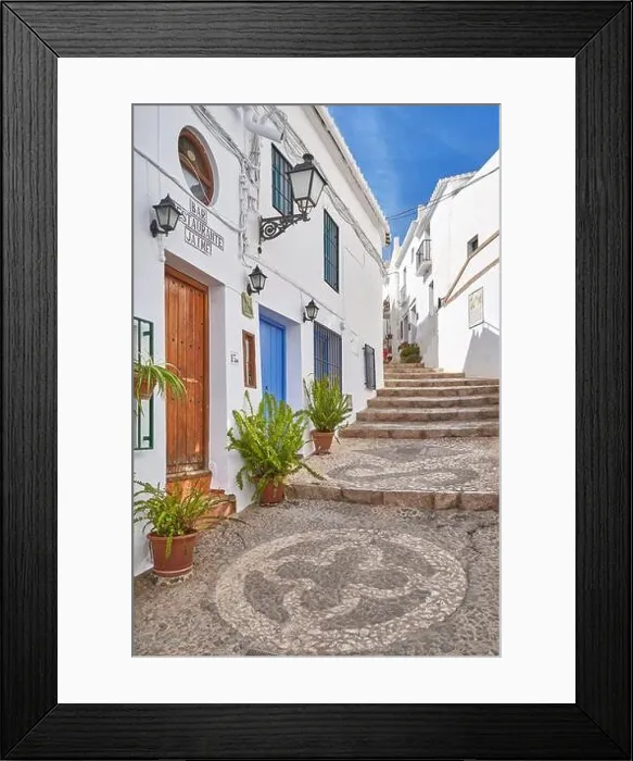 Framed Print : Frigiliana, Andalusia, Spain Framed Print : Frigiliana, Andalusia, Spain