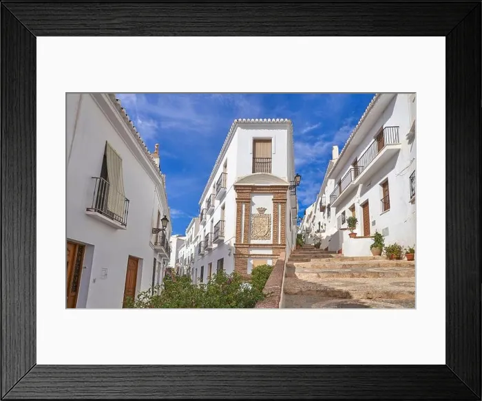 Framed Print : Frigiliana, Andalusia, Spain Framed Print : Frigiliana, Andalusia, Spain