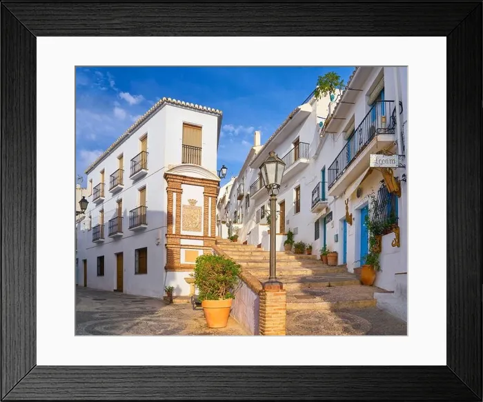 Framed Print : Frigiliana, Andalusia, Spain Framed Print : Frigiliana, Andalusia, Spain