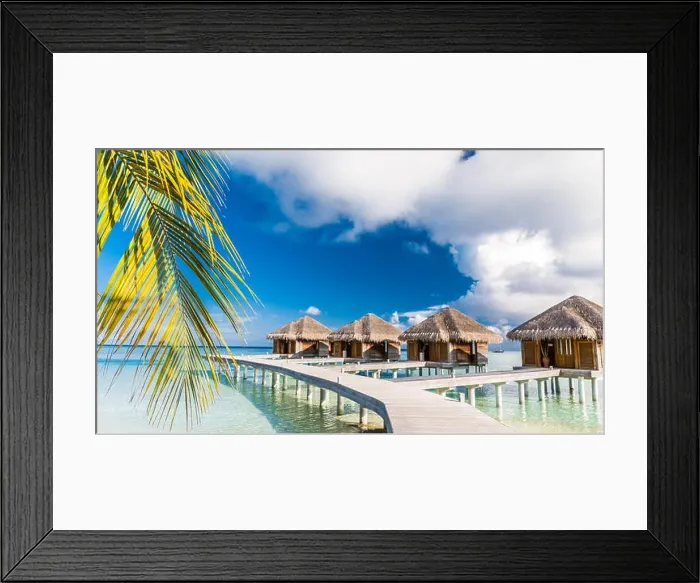 Framed Print : Beautiful beach. Tranquil scenery, relaxing beach, tropical landscape design. Moody landscape Framed Print : Beautiful beach. Tranquil scenery, relaxing beach, tropical landscape design. Moody landscape