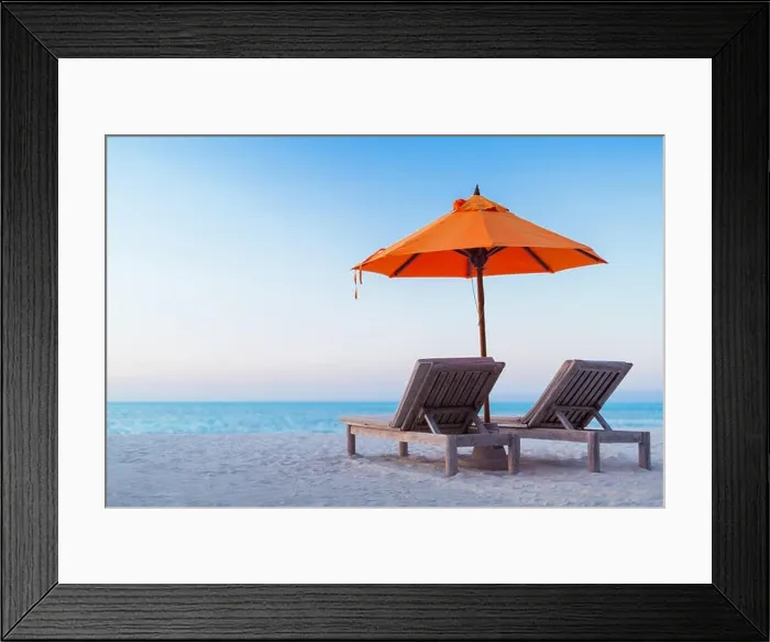 Framed Print : Beautiful beach. Tranquil scenery, relaxing beach, tropical landscape design. Moody landscape Framed Print : Beautiful beach. Tranquil scenery, relaxing beach, tropical landscape design. Moody landscape