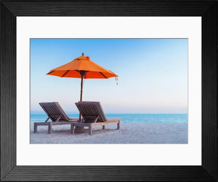 Framed Print : Beautiful beach. Tranquil scenery, relaxing beach, tropical landscape design. Moody landscape Framed Print : Beautiful beach. Tranquil scenery, relaxing beach, tropical landscape design. Moody landscape
