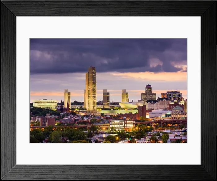 Framed Print : Albany, New York, USA Skyline Framed Print : Albany, New York, USA Skyline