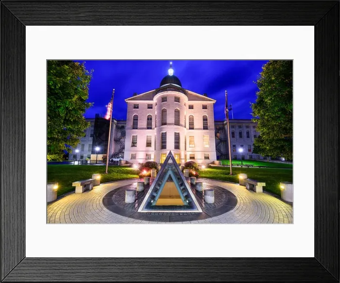 Framed Print : The Maine State House in Augusta, Maine, USA Framed Print : The Maine State House in Augusta, Maine, USA