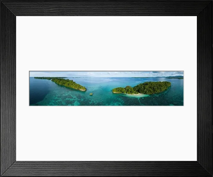 Framed Print : Lush, tropical islands are fringed by robust coral reefs in the Solomon Islands. This beautiful country is home to spectacular marine biodiversity Framed Print : Lush, tropical islands are fringed by robust coral reefs in the Solomon Islands. This beautiful country is home to spectacular marine biodiversity