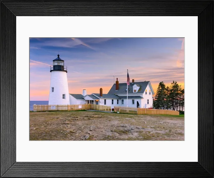 Framed Print : Pemaquid Point Light in Bristol, Maine, USA Framed Print : Pemaquid Point Light in Bristol, Maine, USA