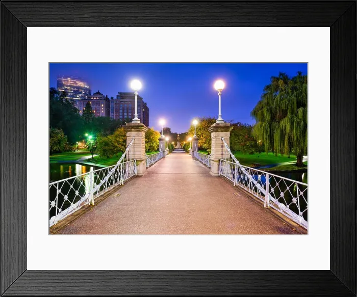 Framed Print : Boston, Massachusetts, USA at the Public Garden Framed Print : Boston, Massachusetts, USA at the Public Garden