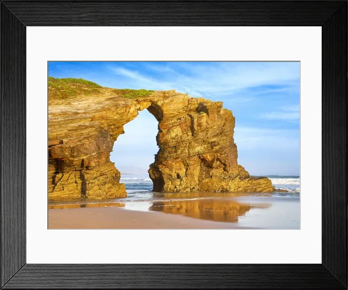 Framed Print : Beach of the cathedrals, Praia As Catedrais, Ribadeo, Spain Framed Print : Beach of the cathedrals, Praia As Catedrais, Ribadeo, Spain