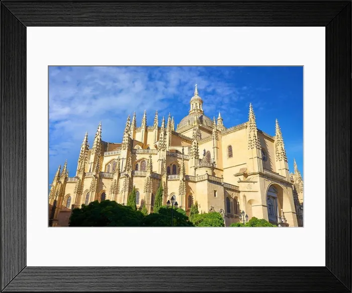 Framed Print : Segovia cathedral, Segovia, Spain Framed Print : Segovia cathedral, Segovia, Spain