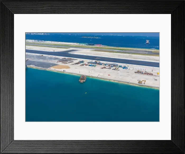 Framed Print : Main airport in Male, Capital of Maldives region Framed Print : Main airport in Male, Capital of Maldives region