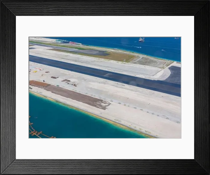 Framed Print : Main airport in Male, Capital of Maldives region Framed Print : Main airport in Male, Capital of Maldives region