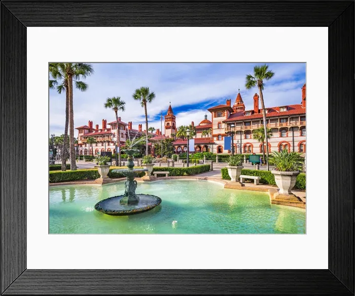 Framed Print : St. Augustine, Florida, USA Framed Print : St. Augustine, Florida, USA