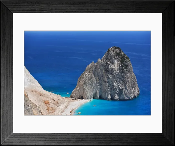 Framed Print : Beautiful lanscape of Ionian Sea from Keri, Zakinthos island, Greece. Vacation concept background Framed Print : Beautiful lanscape of Ionian Sea from Keri, Zakinthos island, Greece. Vacation concept background
