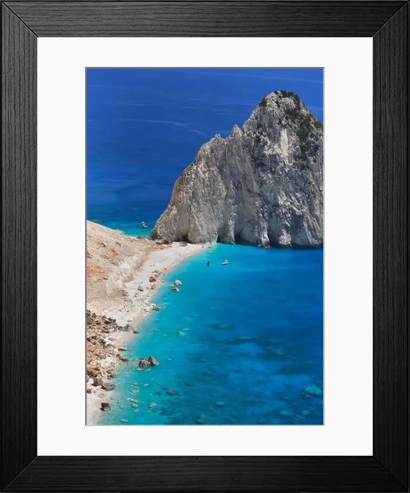 Framed Print : Beautiful lanscape of Ionian Sea from Keri, Zakinthos island, Greece. Vacation concept background Framed Print : Beautiful lanscape of Ionian Sea from Keri, Zakinthos island, Greece. Vacation concept background