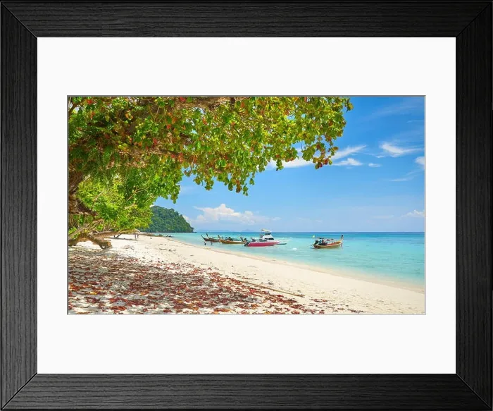 Framed Print : Beach of Koh Rok Island, Krabi Province, Thailand Framed Print : Beach of Koh Rok Island, Krabi Province, Thailand