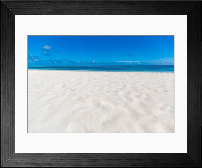 Framed Print : Sea sand sky concept. Closeup of sand on beach and blue summer sky, calmness and inspiration nature concept Framed Print : Sea sand sky concept. Closeup of sand on beach and blue summer sky, calmness and inspiration nature concept