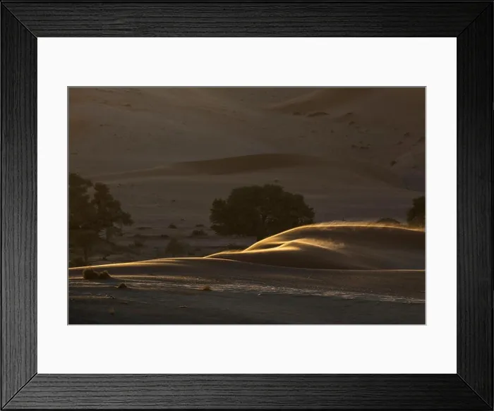 Framed Print : Sand dune abstract taken in Sossusveli, Namibia
