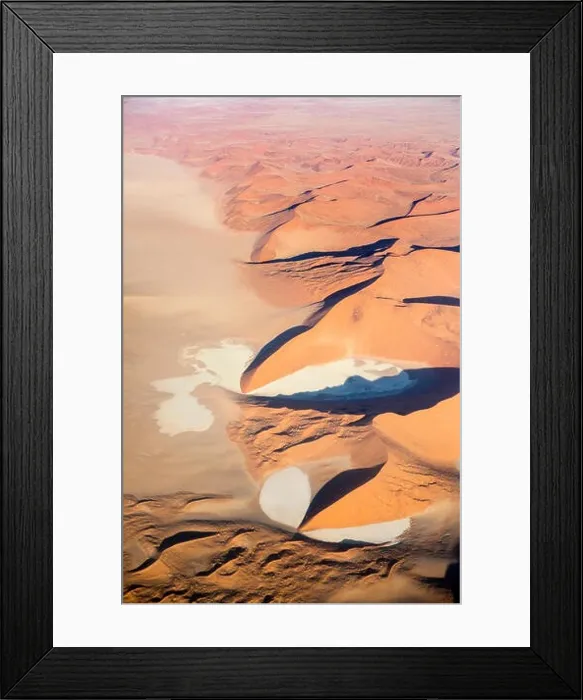 Framed Print : Sossusvlei from the air Framed Print : Sossusvlei from the air