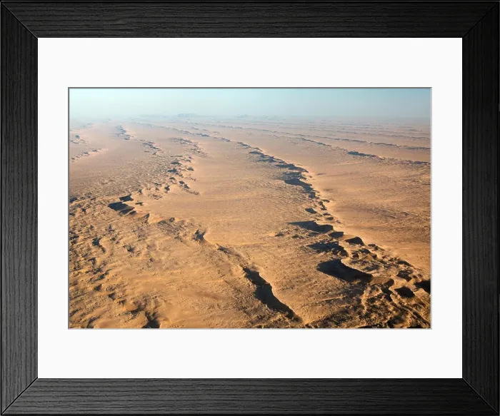 Framed Print : Sossusvlei from the air Framed Print : Sossusvlei from the air