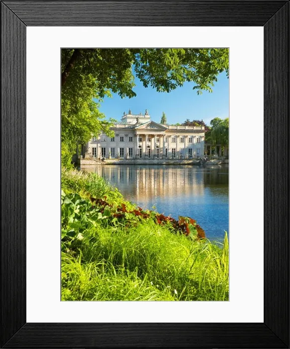 Framed Print : Royal Palace in Lazienki Park, Warsaw, Poland Framed Print : Royal Palace in Lazienki Park, Warsaw, Poland