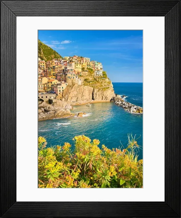 Framed Print : Manarola, Cinque Terre, Liguria, Italy Framed Print : Manarola, Cinque Terre, Liguria, Italy