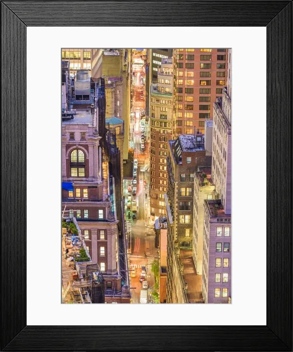 Framed Print : New York, New York, USA cityscape Framed Print : New York, New York, USA cityscape