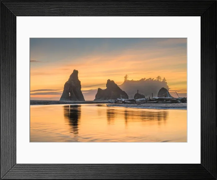 Framed Print : Olympic National Park, Washington, USA at Ruby Beach Framed Print : Olympic National Park, Washington, USA at Ruby Beach