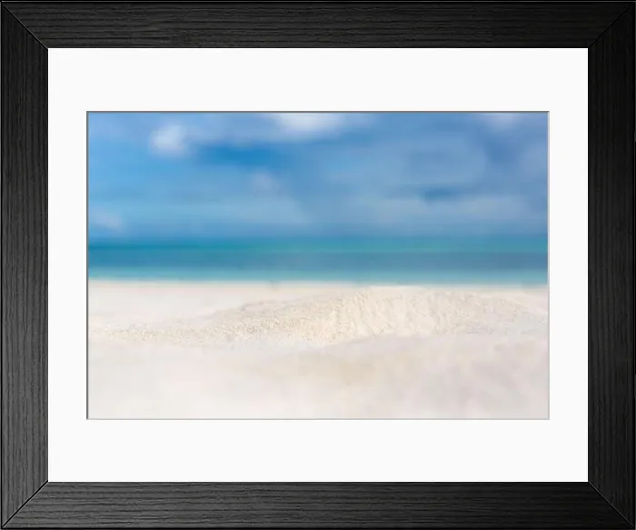 Framed Print : Beautiful beach with white sand, turquoise ocean water and blue sky with clouds in sunny day. Seascape abstract beach background. blur bokeh light Framed Print : Beautiful beach with white sand, turquoise ocean water and blue sky with clouds in sunny day. Seascape abstract beach background. blur bokeh light