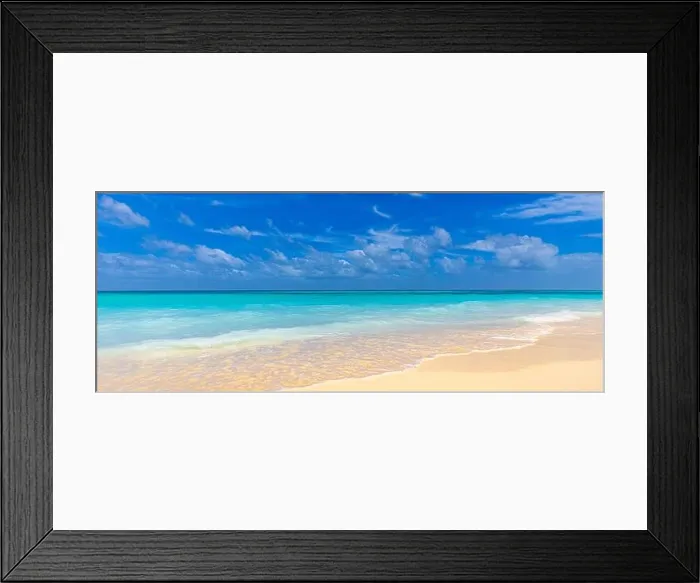 Framed Print : Paradise island beach. Tropical landscape of summer scenery, white sand, blue sea sky. Luxury travel vacation destination. Exotic beach landscape Framed Print : Paradise island beach. Tropical landscape of summer scenery, white sand, blue sea sky. Luxury travel vacation destination. Exotic beach landscape