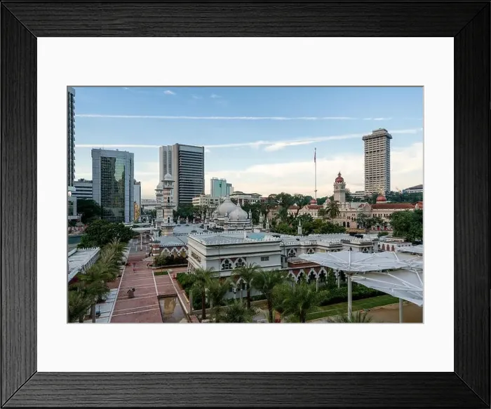 Framed Print : Masjid Jamek Mosque in center of Kuala Lumpur, Malaysia. The mosque was built in 1907 is oldest mosque in Kuala Lumpur, Malaysia Framed Print : Masjid Jamek Mosque in center of Kuala Lumpur, Malaysia. The mosque was built in 1907 is oldest mosque in Kuala Lumpur, Malaysia