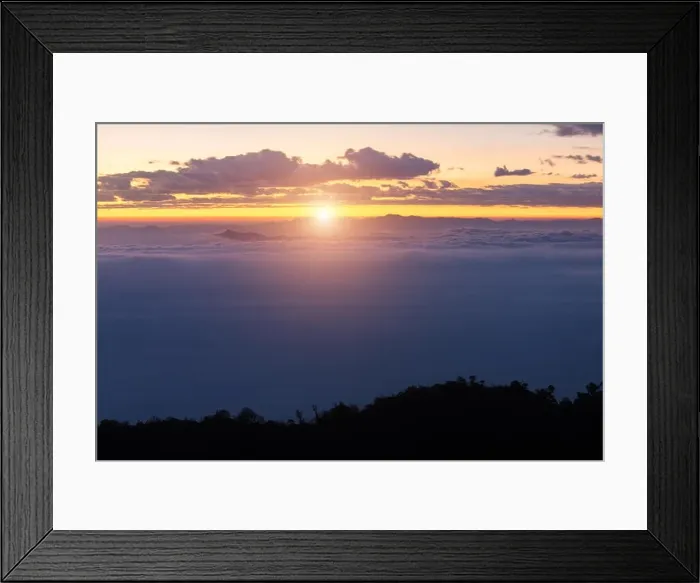 Framed Print : Landscape of Chiang Dao mountain with cloud in Chiangmai, Thailand Framed Print : Landscape of Chiang Dao mountain with cloud in Chiangmai, Thailand