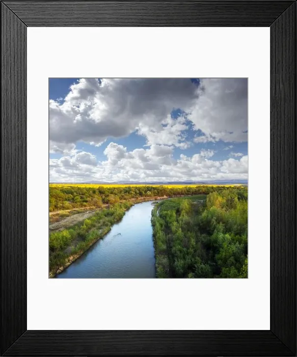 Framed Print : Flight through majestic river Dnister, lush green forest and blooming yellow rapeseed fields at sunset time. Ukraine, Europe. Landscape photography Framed Print : Flight through majestic river Dnister, lush green forest and blooming yellow rapeseed fields at sunset time. Ukraine, Europe. Landscape photography