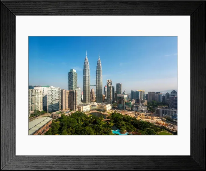 Framed Print : Kuala lumpur skyline in the morning, Malaysia, Kuala lumpur is capital city of Malaysia Framed Print : Kuala lumpur skyline in the morning, Malaysia, Kuala lumpur is capital city of Malaysia