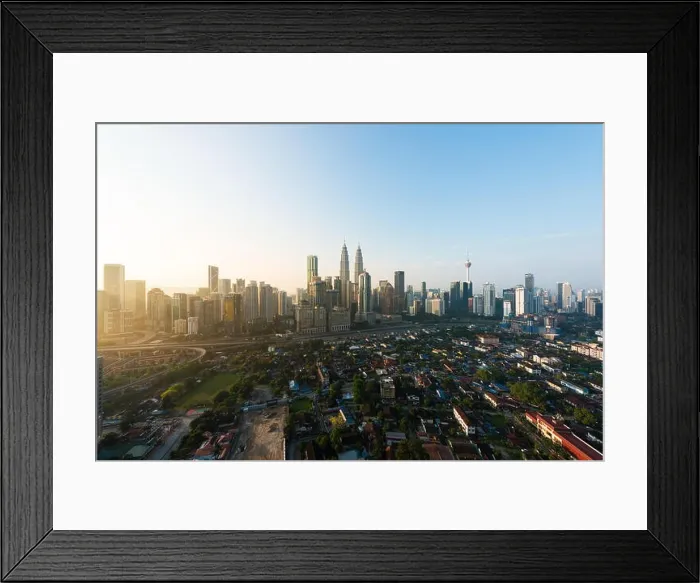 Framed Print : Kuala Lumpur city skyline and skyscrapers building at business district downtown in Kuala Lumpur, Malaysia. Asia Framed Print : Kuala Lumpur city skyline and skyscrapers building at business district downtown in Kuala Lumpur, Malaysia. Asia