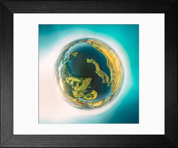 Framed Print : Aerial view green forest woods and Lepel lake landscape in autumn morning. Top view of beautiful european nature from high attitude. Drone view. Bird Framed Print : Aerial view green forest woods and Lepel lake landscape in autumn morning. Top view of beautiful european nature from high attitude. Drone view. Bird