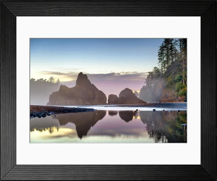 Framed Print : Olympic National Park, Washington, USA at Rialto Beach Framed Print : Olympic National Park, Washington, USA at Rialto Beach