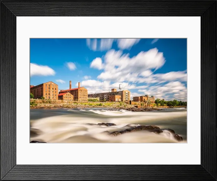 Framed Print : Columbus, Georgia, USA downtown skyline on the river Framed Print : Columbus, Georgia, USA downtown skyline on the river