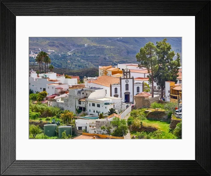Framed Print : San Bartolome de Tirajana, Gran Canaria, Spain Framed Print : San Bartolome de Tirajana, Gran Canaria, Spain