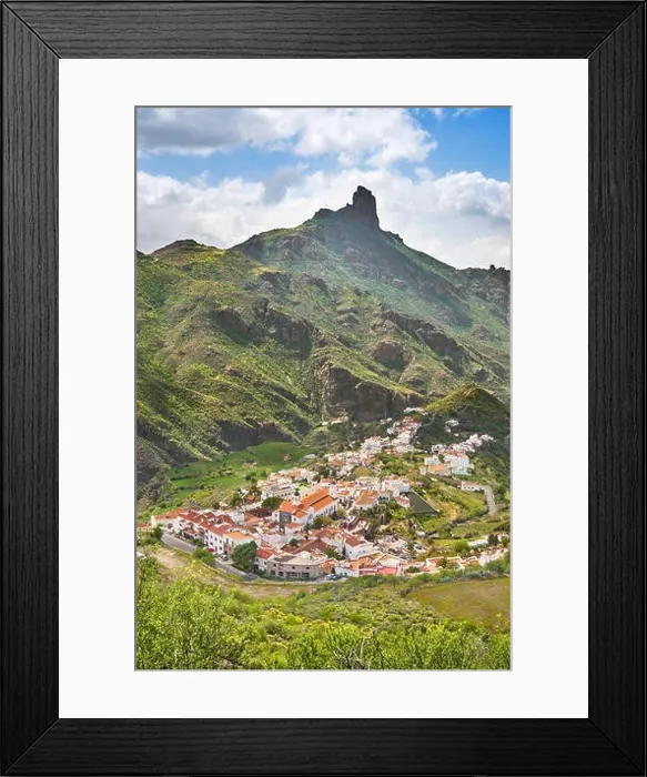 Framed Print : Tejeda, Gran Canaria, Spain Framed Print : Tejeda, Gran Canaria, Spain