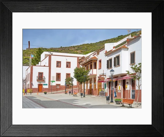 Framed Print : Artenara village, Gran Canaria, Spain Framed Print : Artenara village, Gran Canaria, Spain