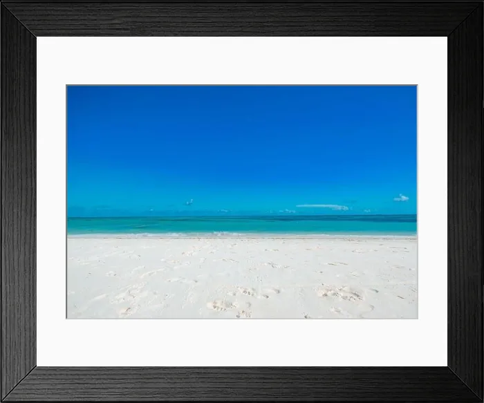 Framed Print : White sand beach with turquoise water and blue sky. Beach landscape, tropical nature pattern with copy space. Peaceful, relax, tranquility view Framed Print : White sand beach with turquoise water and blue sky. Beach landscape, tropical nature pattern with copy space. Peaceful, relax, tranquility view