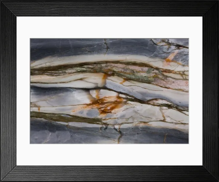Framed Print : Surface of the marble with brown tint, macro shot Framed Print : Surface of the marble with brown tint, macro shot
