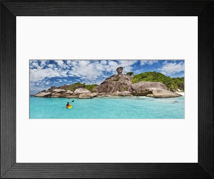 Framed Print : Tropical beach, Similan islands, Andaman Sea, Thailand Framed Print : Tropical beach, Similan islands, Andaman Sea, Thailand