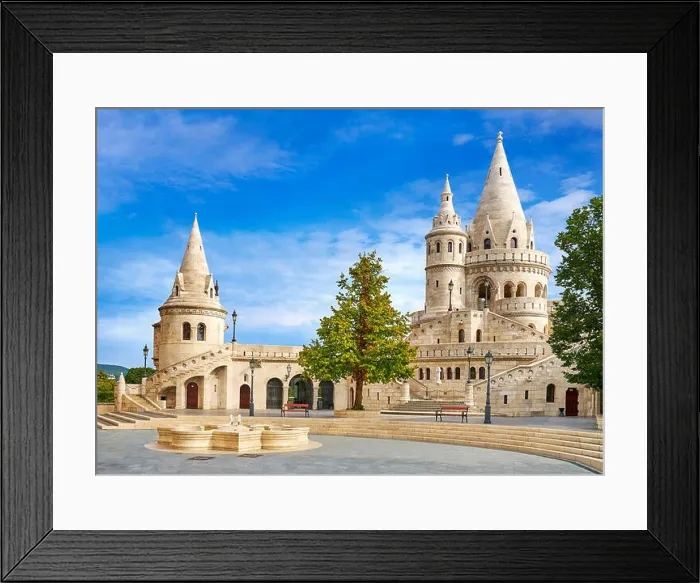 Framed Print : Fishermen Bastion, Budapest, Hungary Framed Print : Fishermen Bastion, Budapest, Hungary